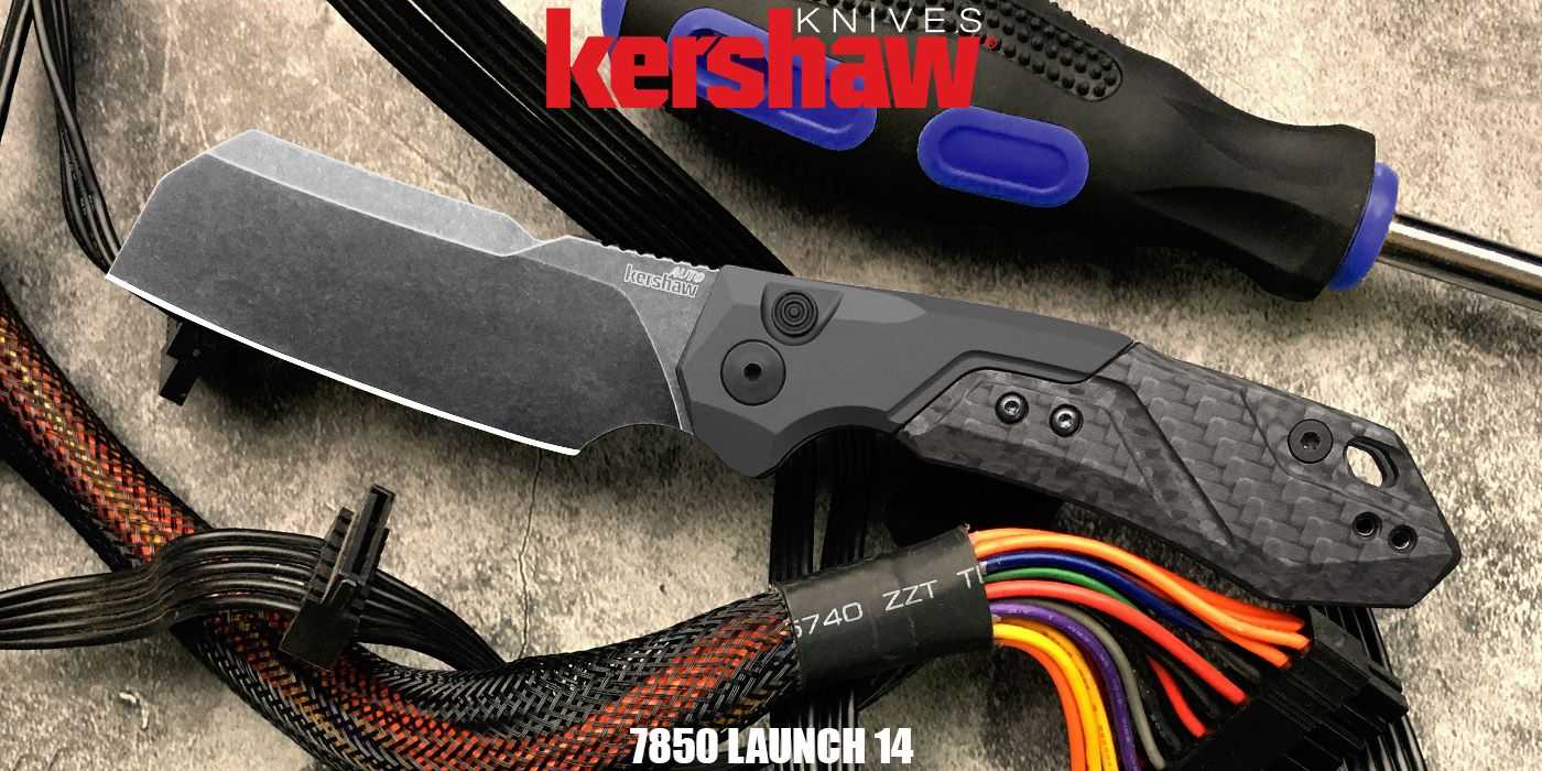 Автоматический нож KERSHAW Launch 9 7250GRBW